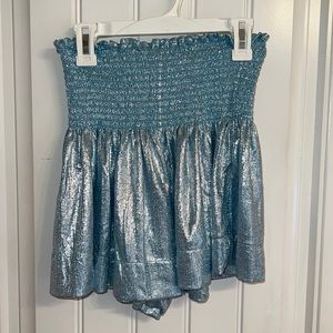BARELY WORN- QUEEN OF SPARKLES SWING SHORTS